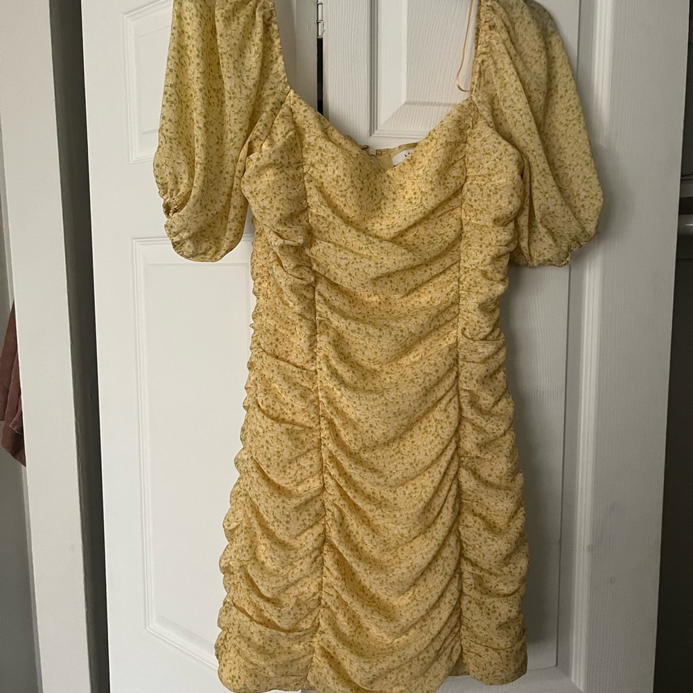 Yellow women’s dress